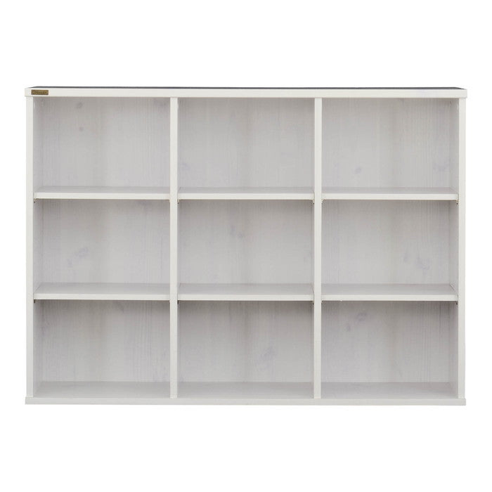 NEFLAS ネフラス オープンシェルフ 120cm幅 ホワイト ブラウン W1114.5×D300×H800mm sat-nf80-120opの画像