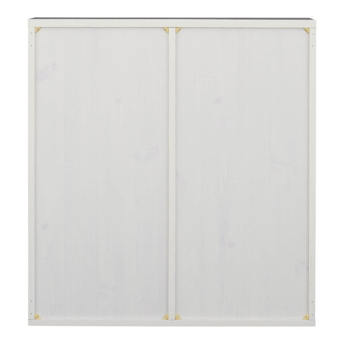 NEFLAS ネフラス オープンシェルフ 75cm幅 ホワイト W750×D300×H800mm sat-nf80-75opの画像