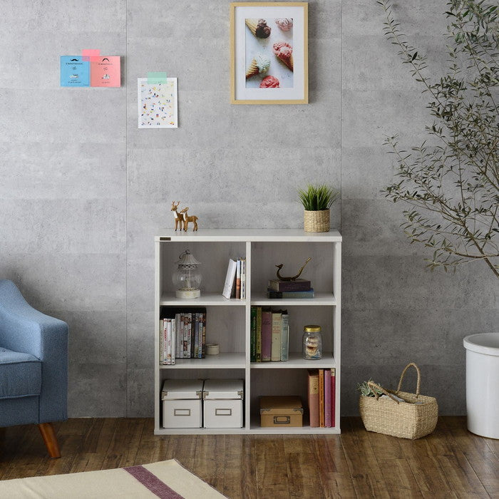 NEFLAS ネフラス オープンシェルフ 75cm幅 ホワイト W750×D300×H800mm sat-nf80-75opの画像