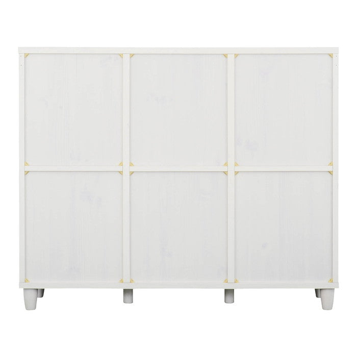 NEFLAS ネフラス ディスプレイラック 120cm幅 ホワイト W1114.5×D395×H920.5mm sat-nf90-120fの画像