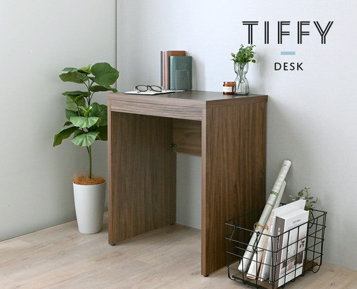 TIFFY ティフィー デスク 60cm幅 オークナチュラル ブラウン グレーナチュラル W600×D450×H720mm sat-tf72-60dsの画像