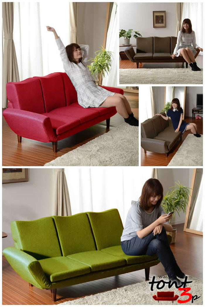 TONT 3P A538a-3P ダリアンベージュ ダリアンブラウン ダリアンレッド タスク グリーン ネイビー ブルー sg-10162の画像