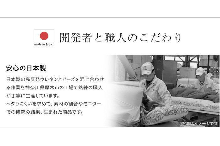 ビーズクッション POTE-CHI a811-potechi-m スカイブルー グレー ネイビー イエロー ピンク ベージュ グリーン sg-10269の画像