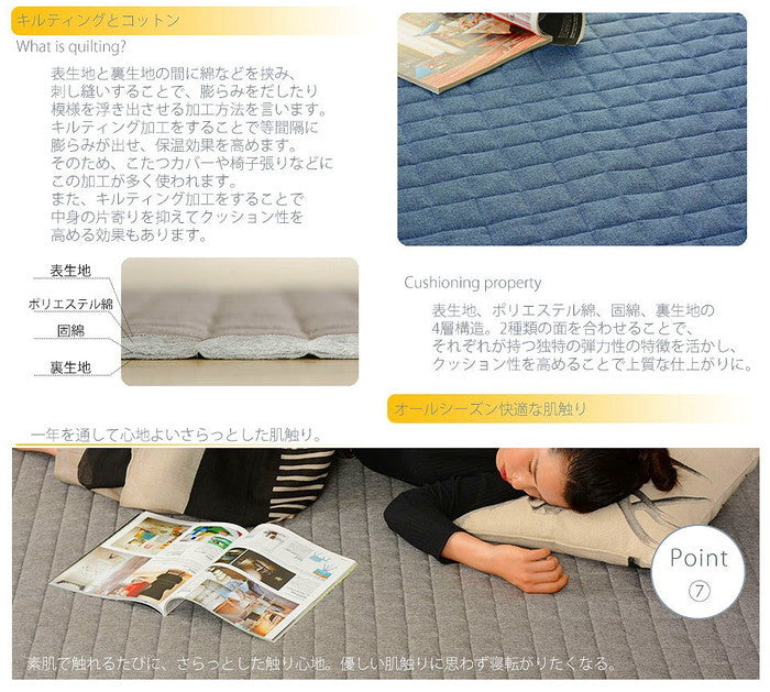 和楽のZONIA ラグマット L 190×240cm a827 sg-10314の画像