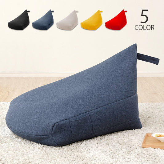 背もたれビーズクッション a1036 ネイビー イエロー レッド ベージュ ブラック sg-10334の画像