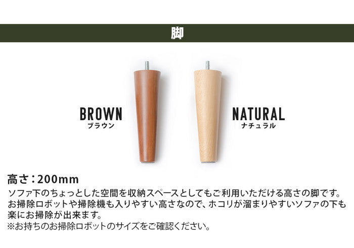 ダイニング ソファ ヴィンテージ 2P 単品 a1056vtg-2p キャメル ダークブラウン sg-10390の画像