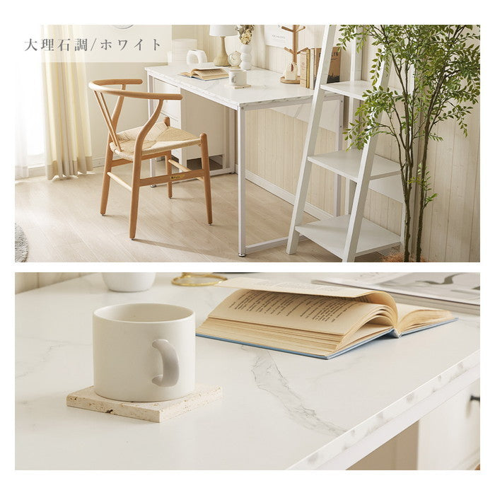 シンプルデスク np-fg2086 ストーン調/グレー 大理石調/ホワイト 木目調/ナチュラル sg-10548の画像