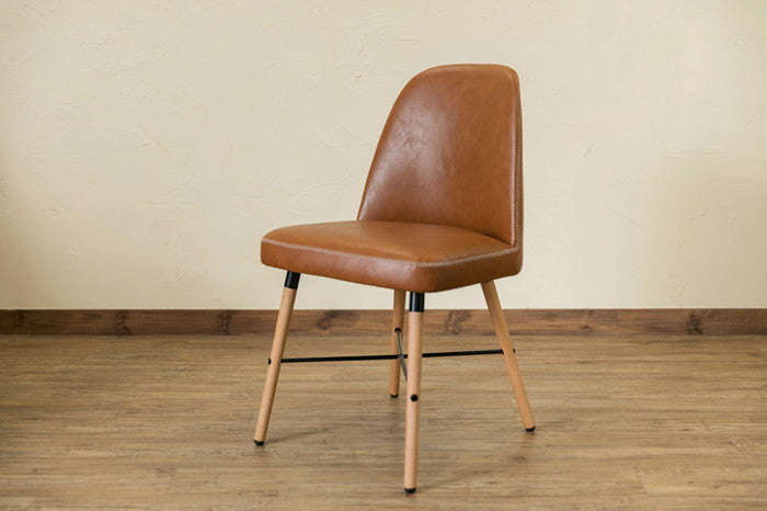 Harvey ダイニング チェア PBR/PCM/PGR ファブリックブルー PUレザーブラウン PUレザーキャメル PUレザーグレー sk-clf14の画像