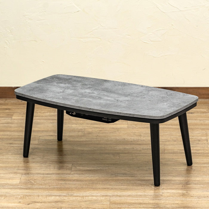 ソファ対応2WAY コタツ 90×50 CGR/WAL/WH コンクリートグレー ウォールナット ホワイト sk-dck09tの画像