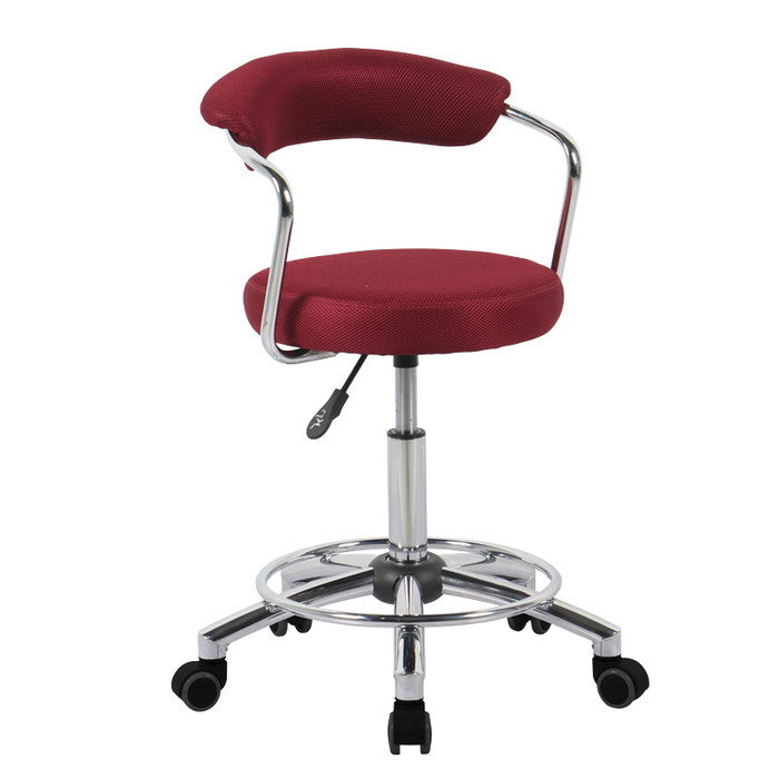 デザインチェア メッシュ生地 MBK/MBL/MGR/MRD ブラック ブルー グレー レッド sk-h1080mの画像