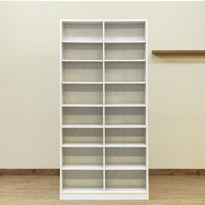 本棚 多目的ラック 180×88 WAL/WW ウォールナット ホワイトウォッシュ sk-hmp07の画像