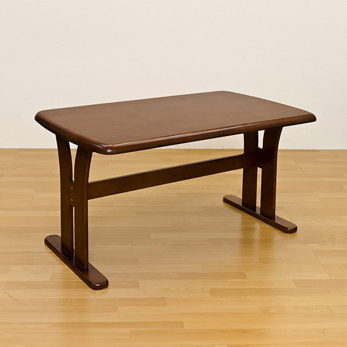 DENVER ダイニング テーブル 135×80 BR/NA ブラウン ナチュラル sk-htt02の画像