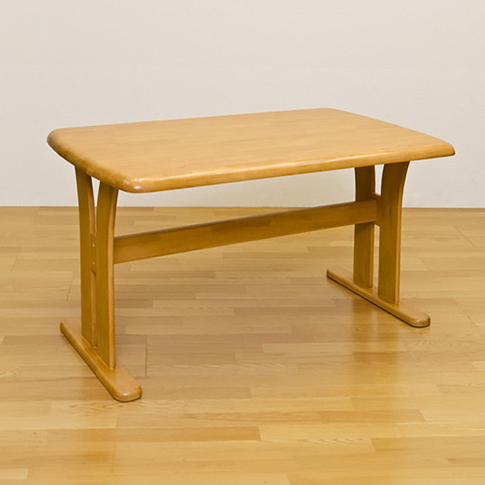 DENVER ダイニング テーブル 135×80 BR/NA ブラウン ナチュラル sk-htt02の画像