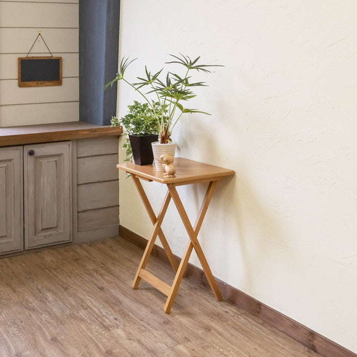 フォールディングテーブル BK/BR/NA/WH/BRBK/NAWH ブラック ブラウン ナチュラル ホワイト ブラウンブラック ナチュラルホワイト sk-is01の画像