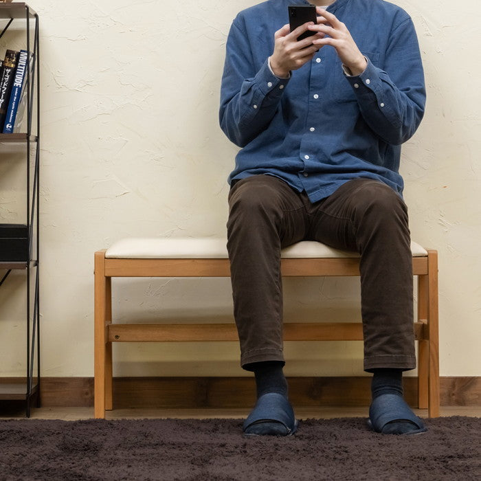 JAZZPLUS ダイニング ベンチ DBR/LBR ダークブラウン ライトブラウン sk-itj06の画像