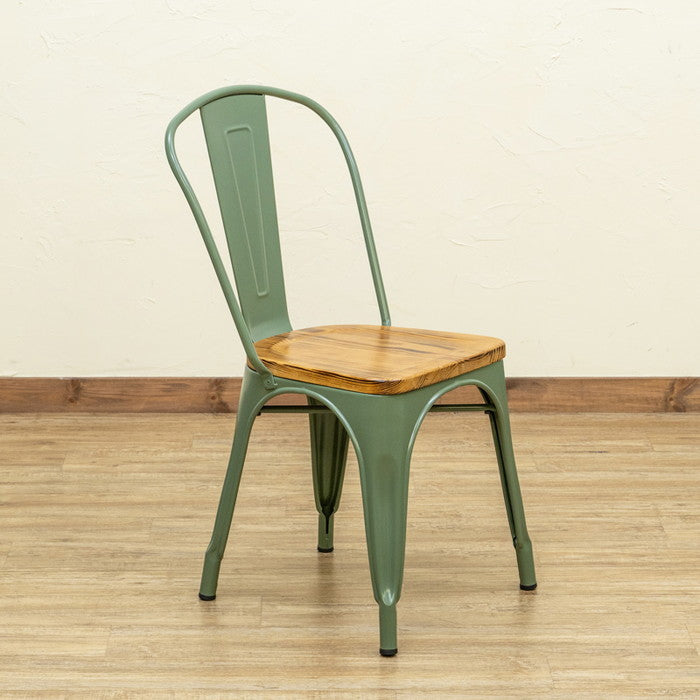 Mercury ヴィンテージチェア 2脚 ブラック モスグリーン サンドベージュ シルバー ホワイト sk-jh03の画像