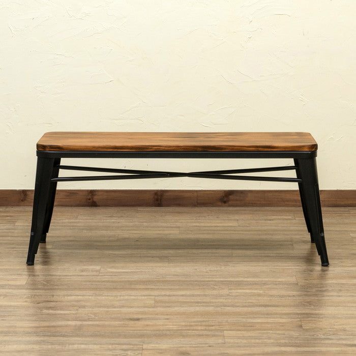 Mercury ヴィンテージベンチ BK/SV ブラック シルバー sk-jh04の画像