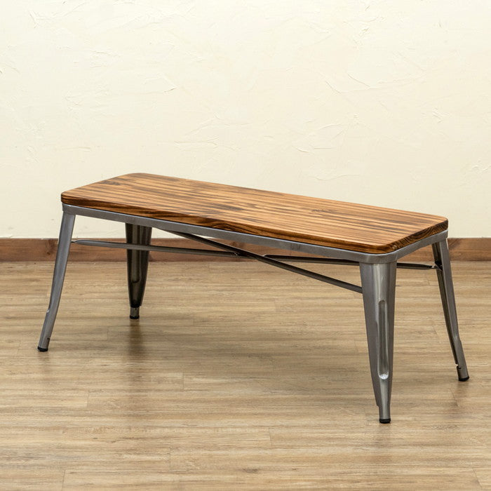 Mercury ヴィンテージベンチ BK/SV ブラック シルバー sk-jh04の画像