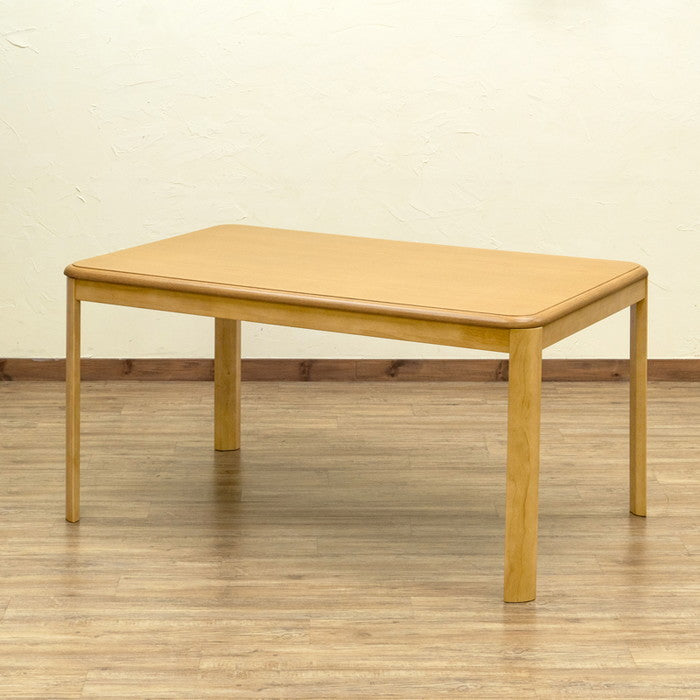 ダイニング コタツ 135×85 長方形 手元コントローラー BR/NA ブラウン ナチュラル sk-ktd135の画像