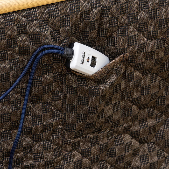 ダイニング コタツ用掛け布団 135×85 長方形 ktf135 sk-ktf135の画像