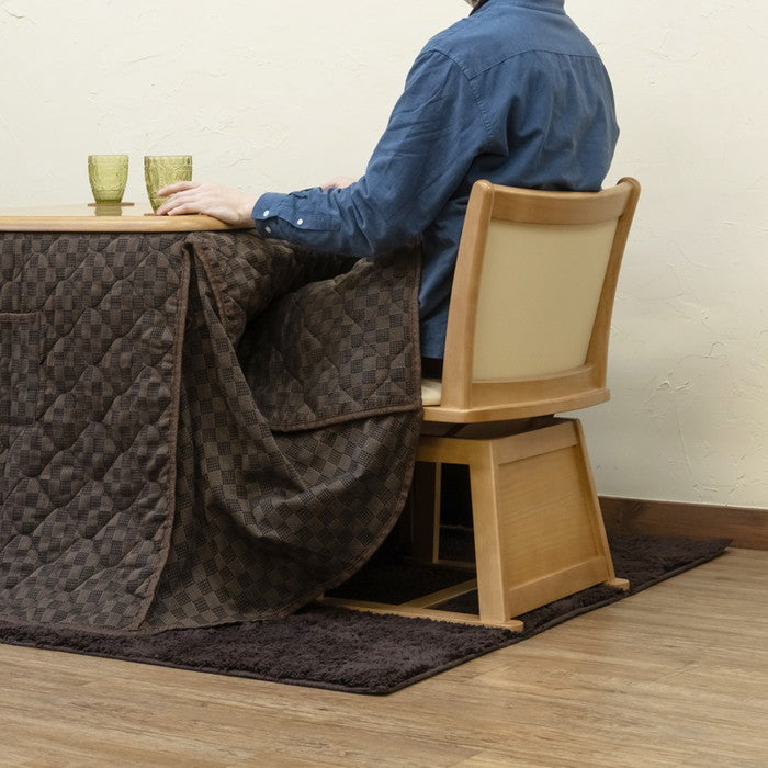 ダイニング コタツ用掛け布団 80×80 正方形 ktf80 sk-ktf80の画像