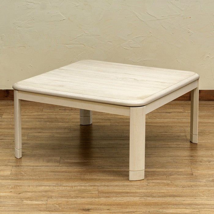 コタツ継脚式 手元コントローラー 80×80 正方形 BR/NA/GY/WW ブラウン ナチュラル グレージュ ホワイトウォッシュ sk-mykt80の画像