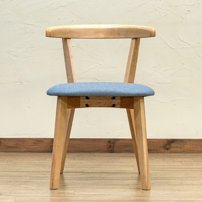 ALMO ダイニング チェア 2脚入り NA/WAL ナチュラル ウォールナット sk-pj01の画像