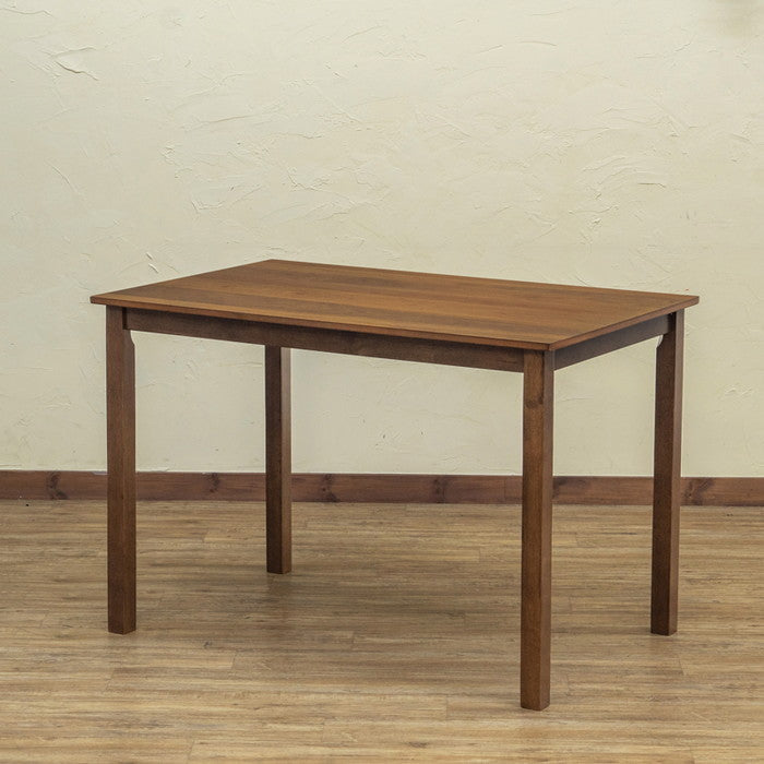 ALMO ダイニング テーブル 110×70 NA/WAL ナチュラル ウォールナット sk-pj02の画像