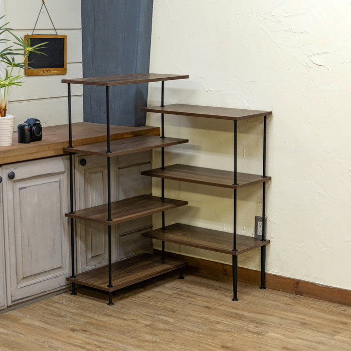 Grant 回転式 ラック NA/WAL ナチュラル ウォールナット sk-ply06の画像