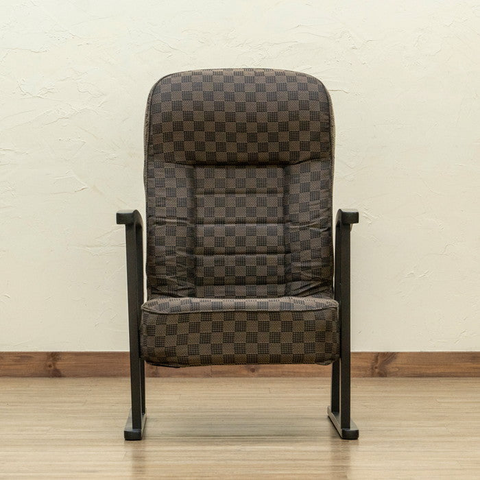 低反発入り高座椅子 BR/FL/WH ブラウン 花柄 ホワイト sk-s322の画像