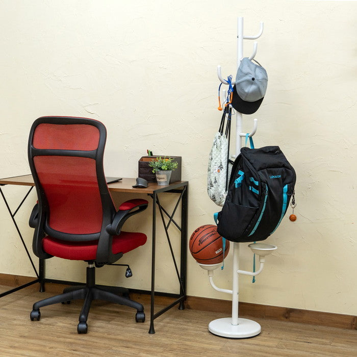 収納上手ポールハンガー ホワイト sk-tcw15の画像