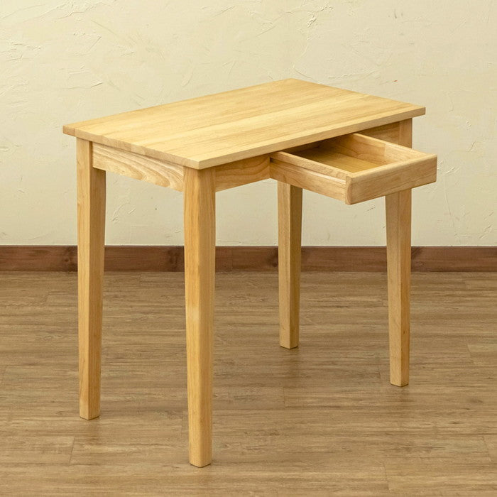 木製テーブル 75×45 NA/WW ナチュラル ホワイトウォッシュ sk-umt7545の画像