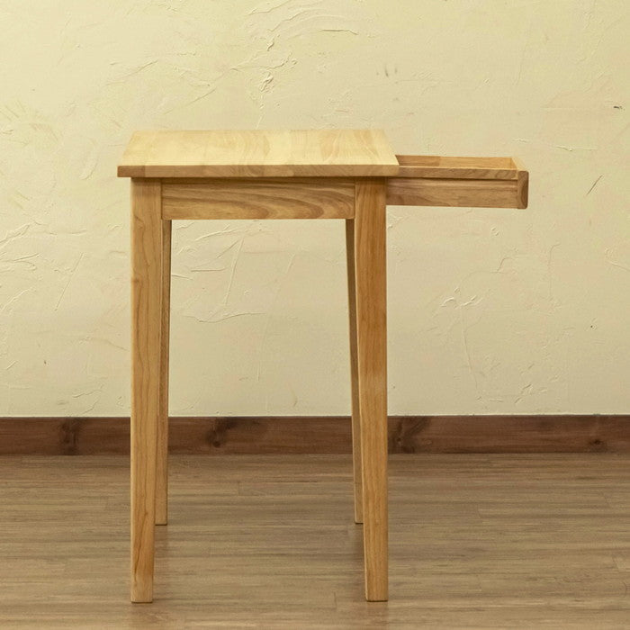 木製テーブル 75×45 NA/WW ナチュラル ホワイトウォッシュ sk-umt7545の画像