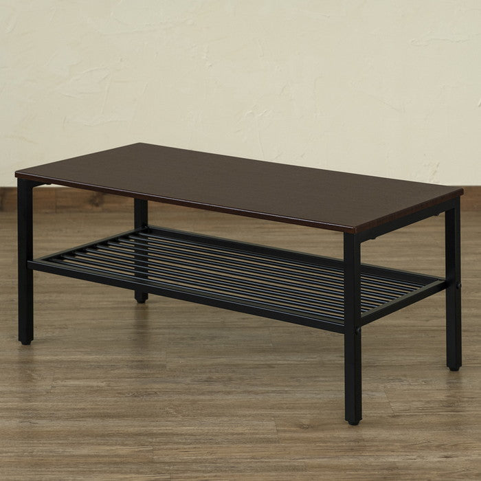 Freyia 棚付きセンターテーブル ABR/DBR/NA/WH アンティークブラウン ダークブラウン ナチュラル ホワイト sk-uth04の画像