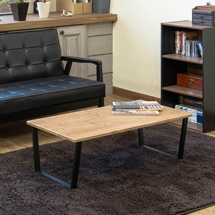 Agnes センターテーブル NA/VBR/WAL ナチュラル ヴィンテージブラウン ウォールナット sk-utk20の画像