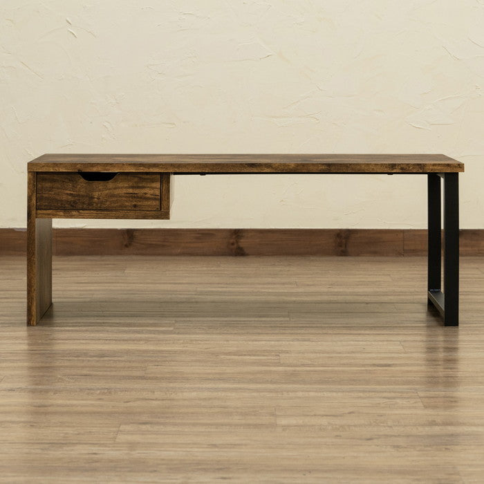 Genoa 引出し付きセンターテーブル ヴィンテージブラウン sk-utk23の画像