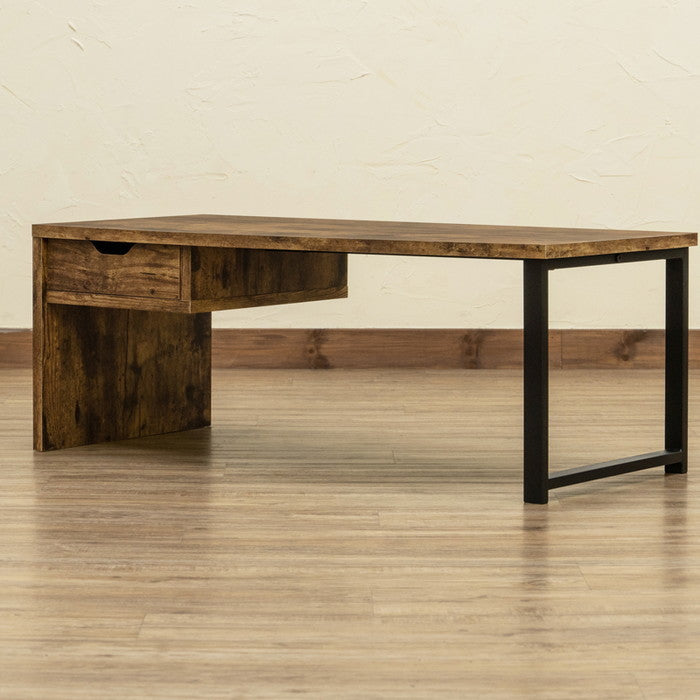 Genoa 引出し付きセンターテーブル ヴィンテージブラウン sk-utk23の画像