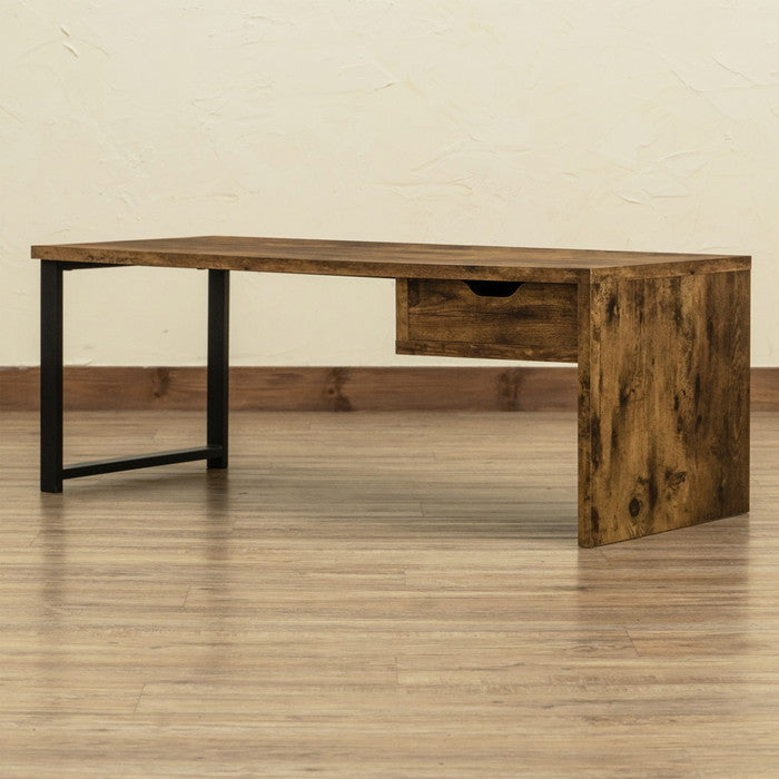 Genoa 引出し付きセンターテーブル ヴィンテージブラウン sk-utk23の画像