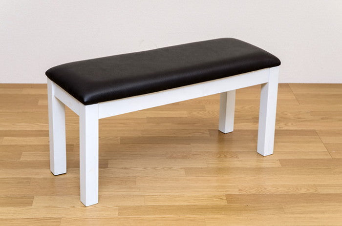 ダイニング ベンチ BR/WH ブラウン ホワイト sk-vgl04の画像