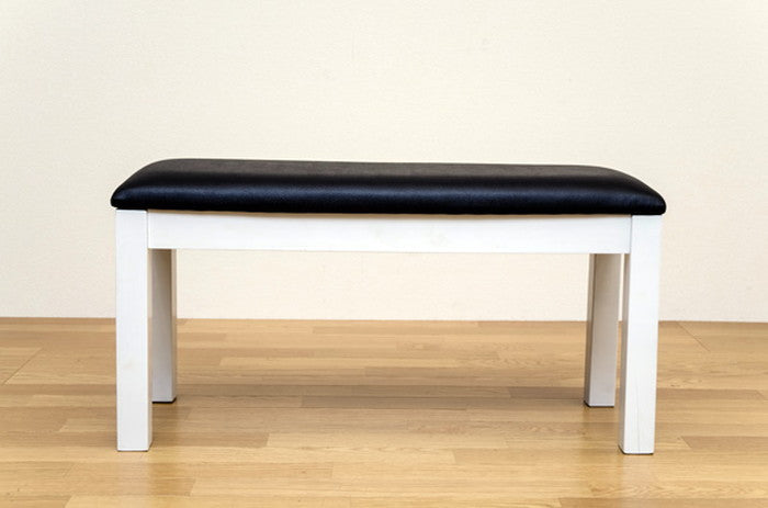 ダイニング ベンチ BR/WH ブラウン ホワイト sk-vgl04の画像