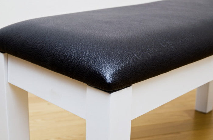 ダイニング ベンチ BR/WH ブラウン ホワイト sk-vgl04の画像