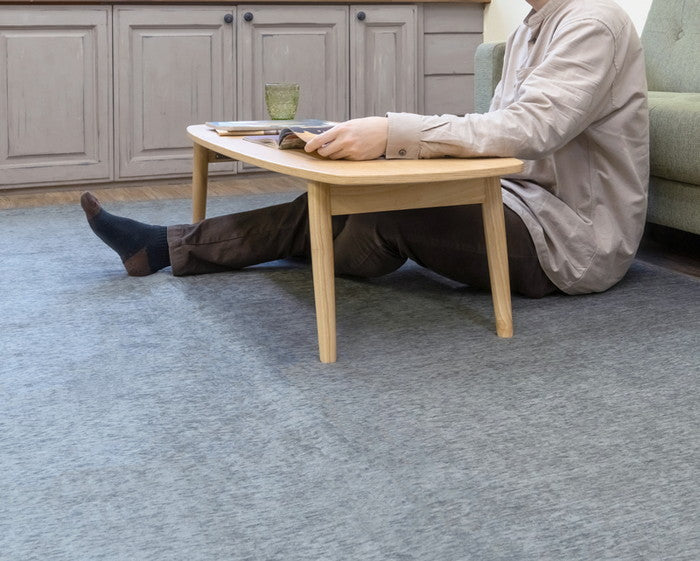 BONNY 折れ脚ローテーブル 105 DBR/NA/WW ダークブラウン ナチュラル ホワイトウォッシュ sk-vtm19の画像