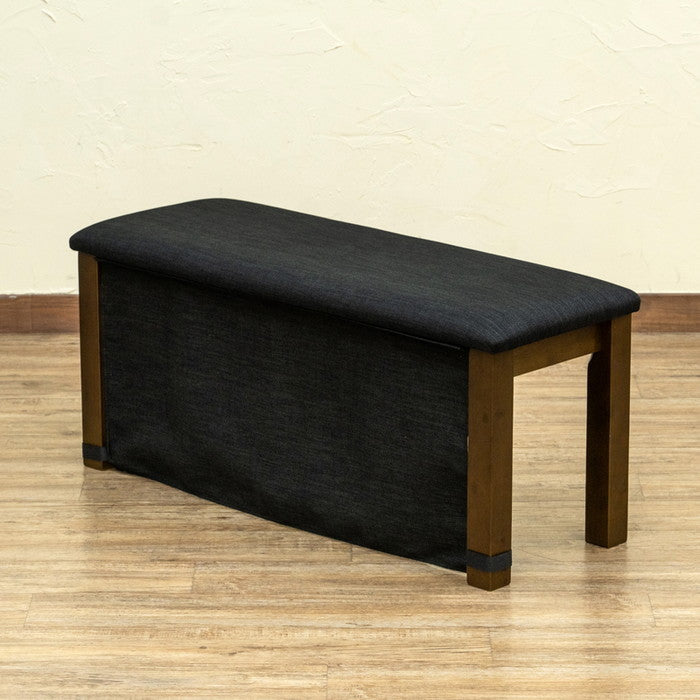 LINSY ダイニング コタツ兼用ベンチ DBR/LBR ダークブラウン ライトブラウン sk-vtm21の画像