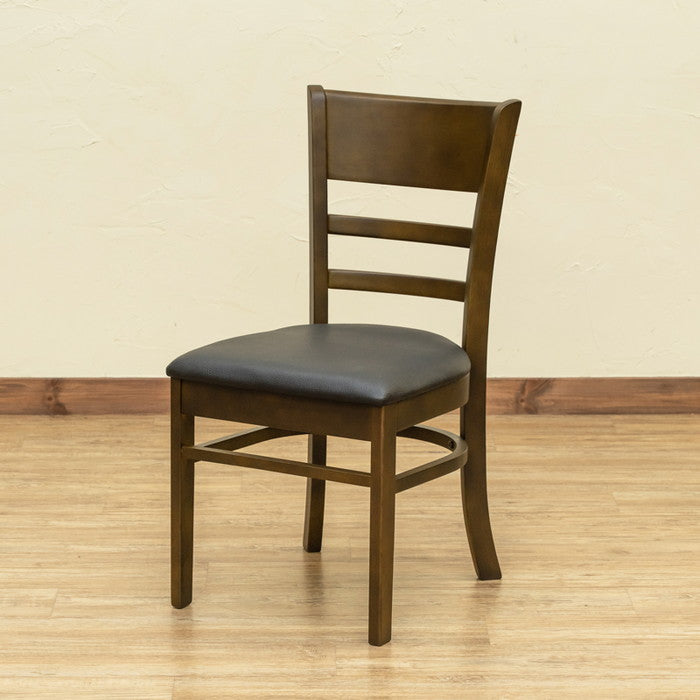 ダイニング チェア 2脚セット DBR/LBR ダークブラウン ライトブラウン sk-vtm425の画像