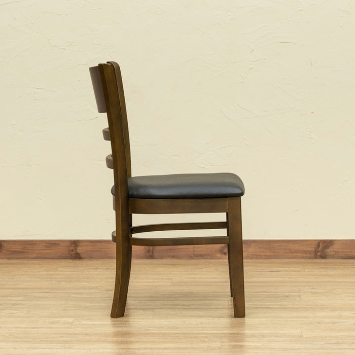 ダイニング チェア 2脚セット DBR/LBR ダークブラウン ライトブラウン sk-vtm425の画像