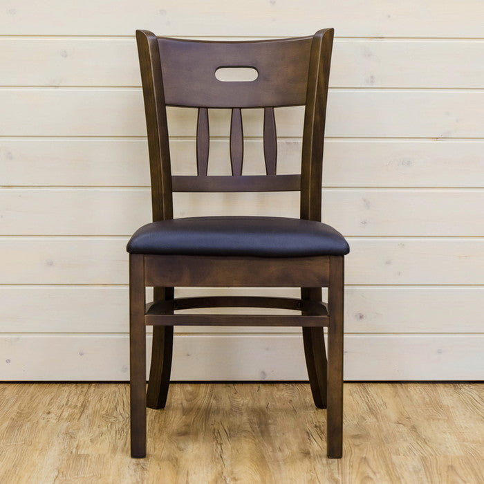 KALMIA ダイニング チェア 2脚セット DBR/LBR ダークブラウン ライトブラウン sk-vtm500の画像