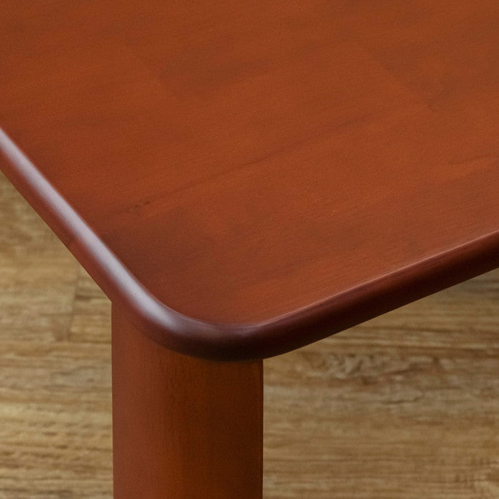 継脚付 ウッディテーブル 120×60 BR/NA ブラウン ナチュラル sk-wzt06の画像