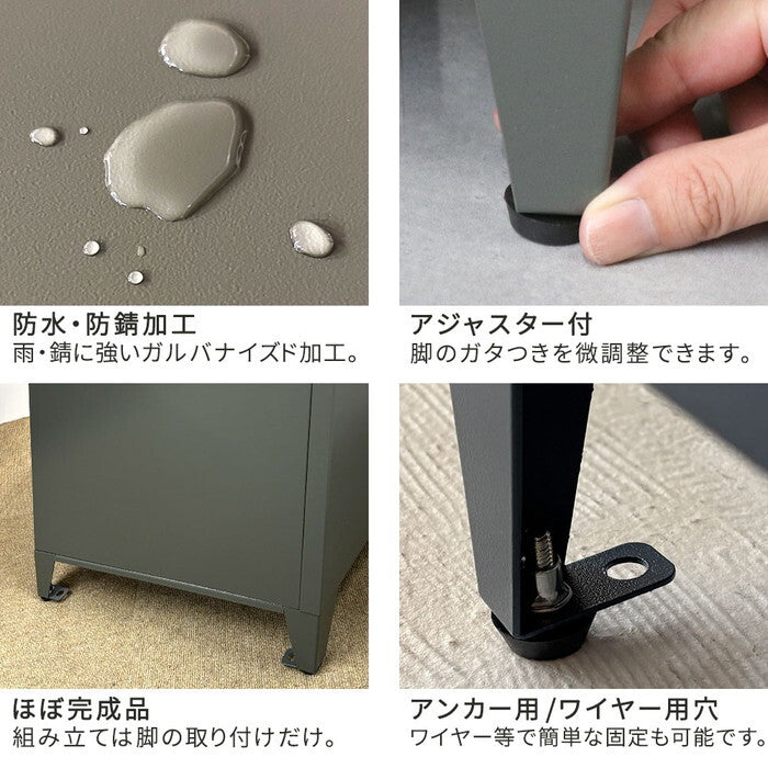 horn/ホルン 宅配機能付き 収納ベンチ DB-003 木目調 80L 大型 幅65 奥行43 高さ52 宅配ボックス 収納庫 物置 ベンチ ストッカー 宅配BOX 置き配 smi-db-003の画像