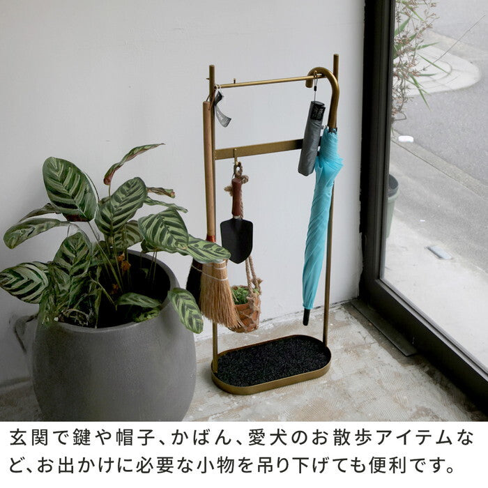 ツールハンギングスタンド ASPESH アスペシュ 2個セット IF-TO0046-2P アイアン ツールスタンド 工具 清掃 クリーナー フック ハンギング スタンド ラック 園芸 収納 おしゃれ 北欧 シンプル スリム 玄関 屋外 室内 smi-if-to0046-2pの画像