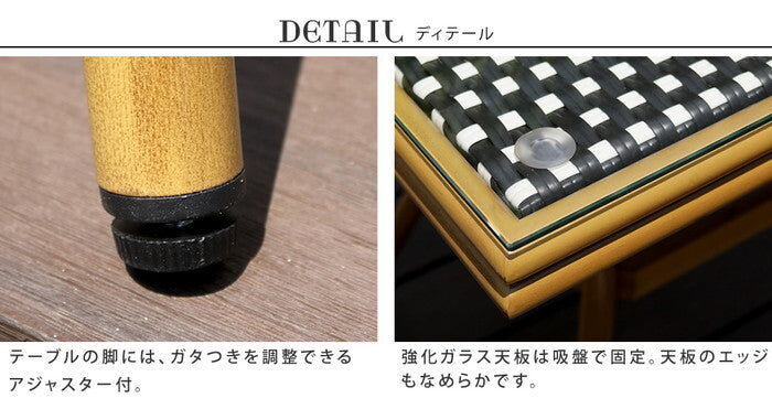 スクエアテーブル5点セット プレジール 簡単組立 ガーデンテーブル PEラタン テラス 庭 レッド ブラック アルミ モダン スクエア イングリッシュガーデン ファニチャー シンプル 欧州 インテリア 家具 チェア カフェ smi-pls-s70-5psetの画像